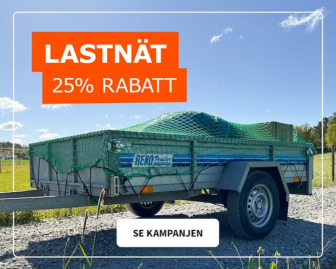 25% rabatt på lastnät