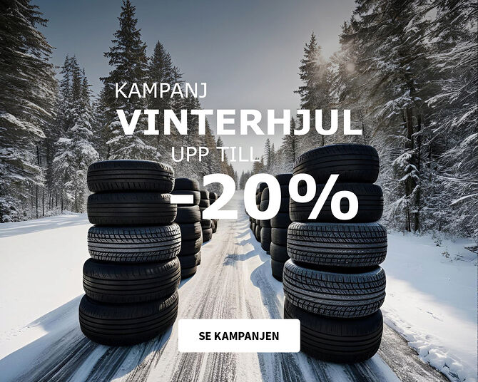 Kampanj Vinterhjul upp till 20% rabatt