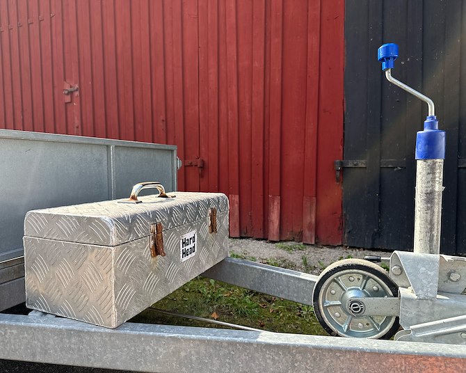 Stödhjul till släpvagn