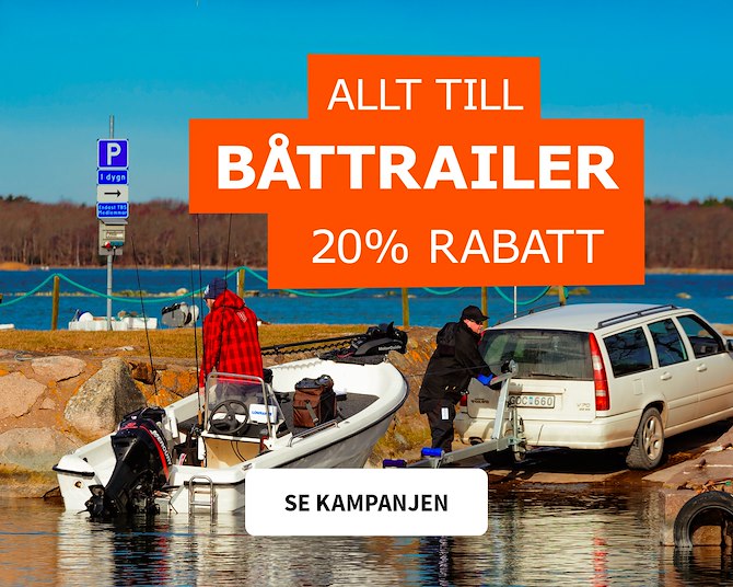 Allt till båttrailer – upp till -20%