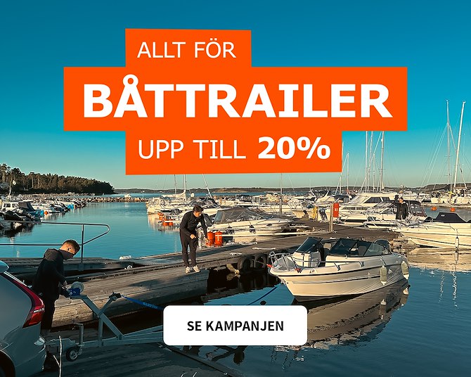 Kampanj: Båttrailer