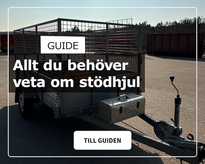 Guide till stödhjul för släpvagn