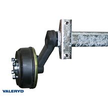 Släpvagnsaxel Knott 200x50 1500kg 1200/1650 5x112