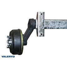 Släpvagnsaxel Knott 200x50 1500kg 1000/1450 5x112