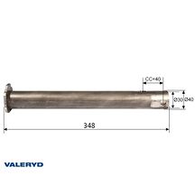 Dragrör Ø43 BPW ZAF 1,0-3