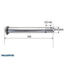 Dragrör Ø45 Knott KFL12