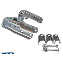 Kulkoppling 1300 kg, Ø45mm Rör, Korsad hålbild Ø... cc=40 Kulkoppling 1300 kg, Ø45mm Rör, Korsad hålbild Ø... cc=40