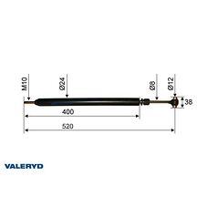 Påskjutsdämpare AL-KO Kober 150 V CC=520