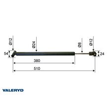 Påskjutsdämpare original AL-KO 131R161S utf. B/C CC=510