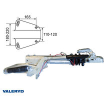 Påskjutsbroms Knott KF27-A1, utf. GF 1600-2700kg
