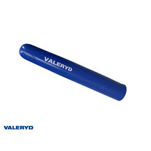 Handtag till handbromsspak Knott blå plast med Valeryd logo