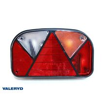 Baklampa Aspöck Multipoint 2 Höger L240xB140xH50 reflex. Gummigenomföring