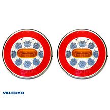 LED Baklampa Hö/Vä 140x50,5 12-24V inkl. 1m kabel (2-pack)