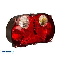 Baklampa Radex vattentät Hö 240x140x90 med backljus,dimljus bajonettan