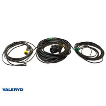 Huvudkabel 13-pol, 11,5m + 2x8,1m, Bajonettkontakt 6-pol. Huvudkabel 13-pol, 11,5m + 2x8,1m, Bajonettkontakt 6-pol.