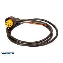 Adapter Aspöck Vä gul 7-pol. till ASS2 1.6m kabel