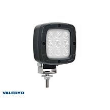 LED Arbetslampa svart hölje 100x100x74, skruvfäste