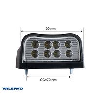 LED Skyltlykta Valeryd L95xB55xH50 12-30V