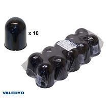 Kulskydd 50mm plast svart (10-pack)