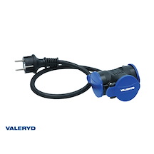 3-vägsuttag 0,5 m 250V/16A