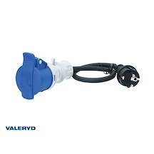 CEE adapter 3-polig CEE hona-Schuko hane L  0,35 m 250V/16A IP44