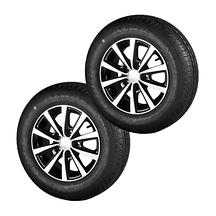 Däck Släpvagn 155/80R13 4x100 Aluminium (2-Pack)
