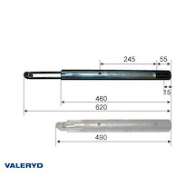 Dragrör BPW ZAF 1,6/2,0