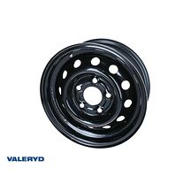 Fälg Släpvagn 5x112 13 Tum Svart