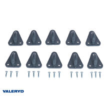 Fästkrok till lastnät med skruv (10-pack) Fästkrok till lastnät med skruv (10-pack)