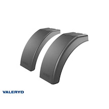 Halvskärm plast B220 H360 L395. 2 st till en sida