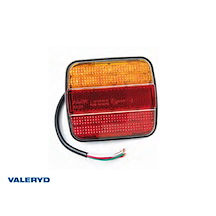 LED Baklampa 4-funktionell Ajba 12/24V 105x95x28mm