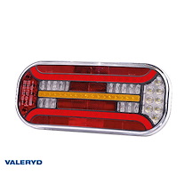 LED Baklampa SCANDI-600 Valeryd Vä 302x130x51mm 12-36V inkl. 1m Kabel