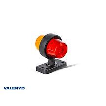 LED Breddmarkeringslykta Valeryd 109,8x94x91,6 röd/gul, 12-36V inkl. 0,45m kabel LED Breddmarkeringslykta Valeryd 109,8x94x91,6 röd/gul, 12-36V inkl. 0,45m kabel