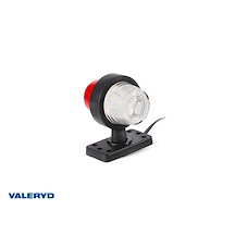 LED Breddmarkeringslykta Valeryd 109,8x94x91,6 vit/röd, 12-36V inkl. 0,45m kabel LED Breddmarkeringslykta Valeryd 109,8x94x91,6 vit/röd, 12-36V inkl. 0,45m kabel