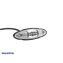 LED Breddmarkeringslykta Valeryd 122x41x36mm röd/vit 500mm kabel LED Breddmarkeringslykta Valeryd 122x41x36mm röd/vit 500mm kabel