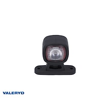 LED Breddmarkeringslykta Valeryd Vä/Hö 68x70x31mm 12-30V Vit/röd, 0,5m kabel LED Breddmarkeringslykta Valeryd Vä/Hö 68x70x31mm 12-30V Vit/röd, 0,5m kabel