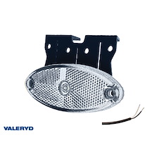 LED Positionsljus Valeryd 102,4x74x37,8mm 12-36V vit 50cm kabel