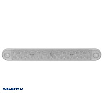 LED Positionsljus Valeryd 225x13x28mm Vit 12-36V inkl. 0.5m Kabel
