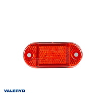 LED Positionsljus Valeryd 65x28x18mm röd 12–36V, inkl. 150mm Kabel