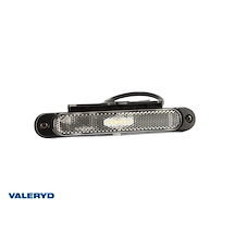 LED Positionsljus Valeryd Valeryd vit med reflex 12-36V 0,5m kabel med hållare