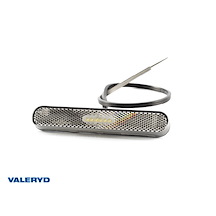 LED Positionsljus Valeryd vit med reflex 12-36V 0,5m kabel självhäftande
