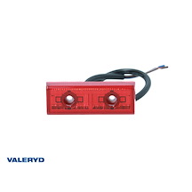 LED Positionsljus/Breddmarkeringslykta Röd Jokon 70x25x12mm LED Positionsljus/Breddmarkeringslykta Röd Jokon 70x25x12mm