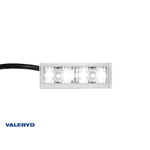 LED Positionsljus/Breddmarkeringslykta vit Jokon 70x25x12mm