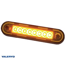 LED Sidomarkeringsljus Valeryd 120,4x12,8mm gul 12–36V DC, inkl. 150mm Kabel LED Sidomarkeringsljus Valeryd 120,4x12,8mm gul 12–36V DC, inkl. 150mm Kabel