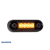 LED Sidomarkeringsljus Valeryd Arctic Night 84,2x27,7x12,8mm Gul 12-36V inkl. 15 LED Sidomarkeringsljus Valeryd Arctic Night 84,2x27,7x12,8mm Gul 12-36V inkl. 15