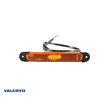 LED Sidomarkeringsljus Valeryd gul med reflex 12-36V 0,5m kabel  LED Sidomarkeringsljus Valeryd gul med reflex 12-36V 0,5m kabel