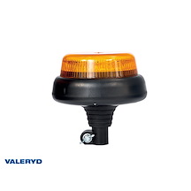 LED Varningsljus gul. med förlängningsarm, elektrisk PLUG-IN snabbkoppling (DIN 