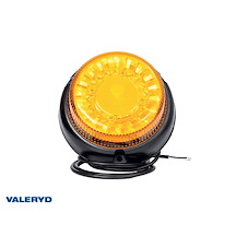 LED Varningsljus gul. Skruvmontering. Kabel 1,5m