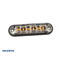 LED Varningsljus Valeryd gul 12-36V 4 program 0,15 m kabel