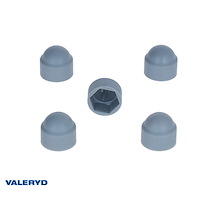 Mutterskydd 9mm M12 nyckelgrepp grå (5-pack)